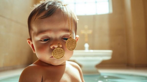 5 raisons d'offrir une médaille de l’ange Raphaël au baptême