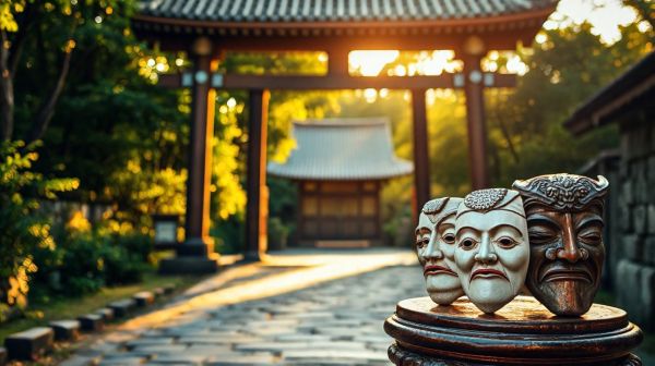 Découverte des masques japonais : significations et histoire